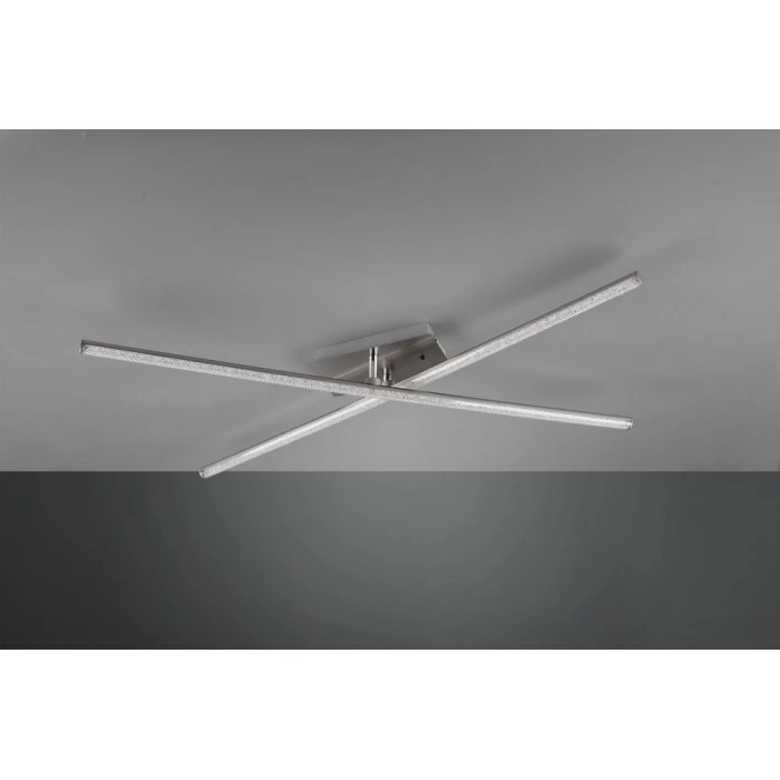 Reality STRADA Deckenleuchte LED Nickel-Matt, 2-flammig, Fernbedienung, Farbwechsler 10 Reality STRADA Deckenleuchte LED Nickel-Matt, 2-flammig, Fernbedienung, Farbwechsler – Bild 10
