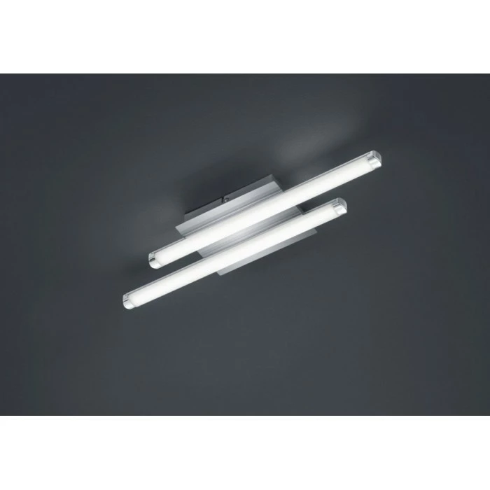 Reality STREET Deckenleuchte LED Chrom, 2-flammig 1 Reality STREET Deckenleuchte LED Chrom, 2-flammig