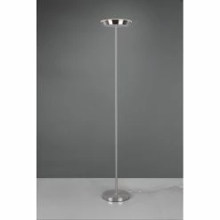 Reality Swona Deckenfluter LED Nickel-Matt, 1-flammig, Fernbedienung