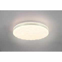 Reality Tiger Deckenleuchte LED Wei&szlig;, 1-flammig, Fernbedienung, Farbwechsler -LED Leuchten Verkäufe reality tiger deckenleuchte r67131100 17