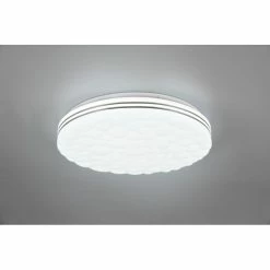 Reality Tiger Deckenleuchte LED Wei&szlig;, 1-flammig, Fernbedienung, Farbwechsler -LED Leuchten Verkäufe reality tiger deckenleuchte r67131100 24