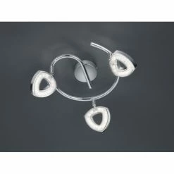 Reality TOURS Deckenleuchte LED Chrom, 3-flammig