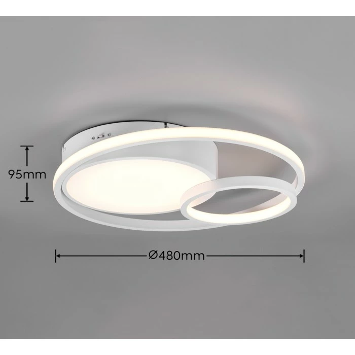 Reality Vuelta Deckenleuchte LED Weiß, 1-flammig 6 Reality Vuelta Deckenleuchte LED Weiß, 1-flammig – Bild 6