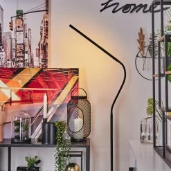 Hofstein Reuland Stehleuchte LED Schwarz, 1-flammig -LED Leuchten Verkäufe reuland stehleuchte h3571026 10