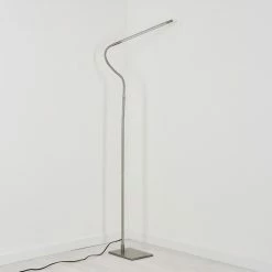 Hofstein Reuland  Stehleuchte LED Nickel-Matt, 1-flammig -LED Leuchten Verkäufe reuland stehleuchte h3653159 7