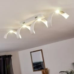 Hofstein Rezat Deckenleuchte LED Weiß, 1-flammig -LED Leuchten Verkäufe rezat deckenleuchte h3380659 11