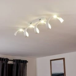 Hofstein Rezat Deckenleuchte LED Weiß, 1-flammig -LED Leuchten Verkäufe rezat deckenleuchte h3380659 9