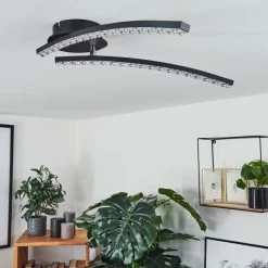 Hofstein Rheinfelden Deckenleuchte LED Schwarz, 1-flammig 21 Hofstein Rheinfelden Deckenleuchte LED Schwarz, 1-flammig -LED Leuchten Verkäufe rheinfelden deckenleuchte h3542446 10