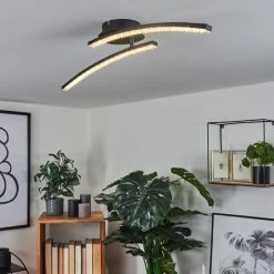 Hofstein Rheinfelden Deckenleuchte LED Schwarz, 1-flammig 20 Hofstein Rheinfelden Deckenleuchte LED Schwarz, 1-flammig -LED Leuchten Verkäufe rheinfelden deckenleuchte h3542446 9