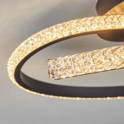 Hofstein Rheinfelden Deckenleuchte LED Schwarz, 1-flammig -LED Leuchten Verkäufe rheinfelden deckenleuchte h3550939 5