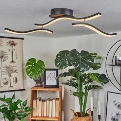 Hofstein Rheinfelden Deckenleuchte LED Schwarz, 1-flammig -LED Leuchten Verkäufe rheinfelden deckenleuchte h3552285 6