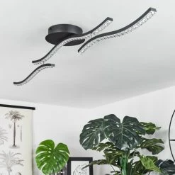 Hofstein Rheinfelden Deckenleuchte LED Schwarz, 1-flammig -LED Leuchten Verkäufe rheinfelden deckenleuchte h3552285 9