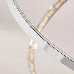 Hofstein Ringos Deckenleuchte LED Chrom, 1-flammig -LED Leuchten Verkäufe ringos deckenleuchte h165691 do1 15