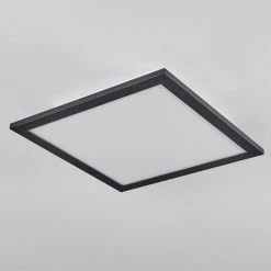 Hofstein Ringuelet Deckenpanel LED Schwarz, Weiß, 1-flammig, Fernbedienung -LED Leuchten Verkäufe ringuelet deckenpanel h3562055 7