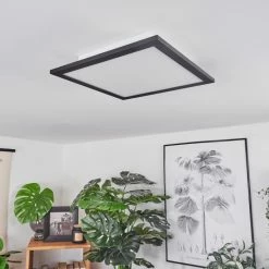 Hofstein Ringuelet Deckenpanel LED Schwarz, Weiß, 1-flammig, Fernbedienung -LED Leuchten Verkäufe ringuelet deckenpanel h3562055 9