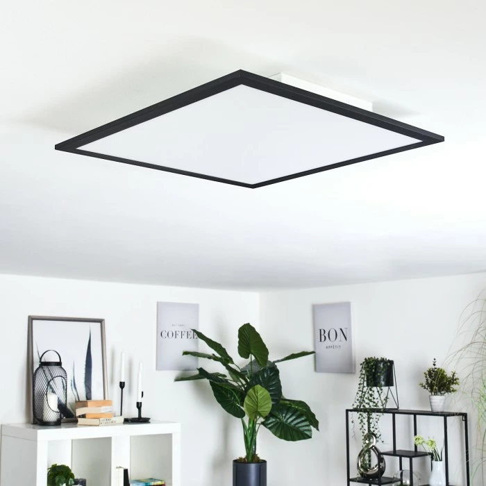 Hofstein Ringuelet Deckenpanel LED Weiß, 1-flammig, Fernbedienung 5 Hofstein Ringuelet Deckenpanel LED Weiß, 1-flammig, Fernbedienung – Bild 5