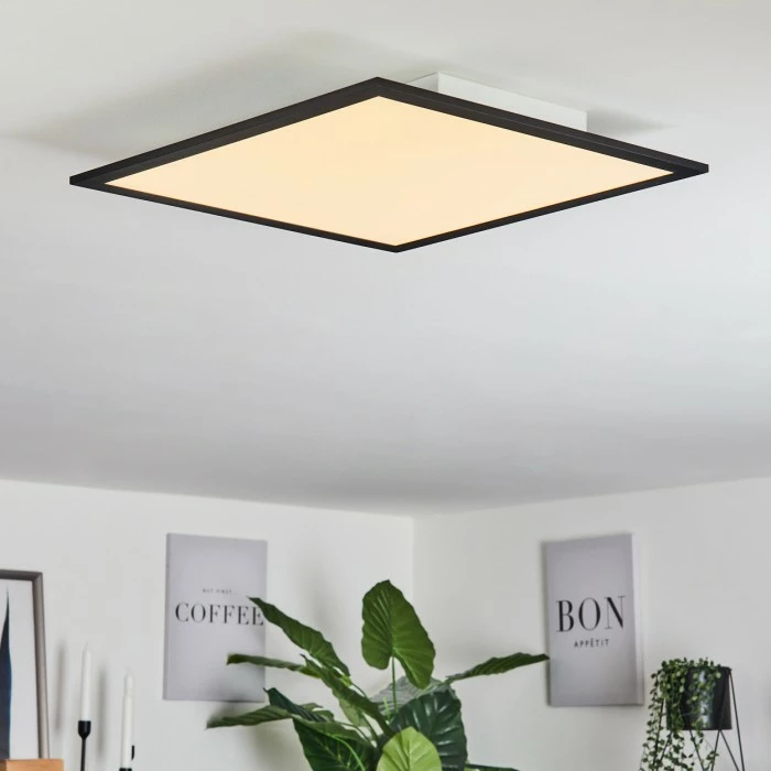 Hofstein Ringuelet Deckenpanel LED Weiß, 1-flammig, Fernbedienung 7 Hofstein Ringuelet Deckenpanel LED Weiß, 1-flammig, Fernbedienung – Bild 7