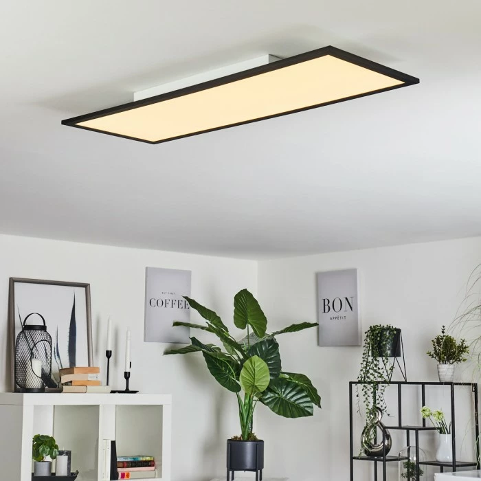 Hofstein Ringuelet Deckenpanel LED Weiß, 1-flammig, Fernbedienung 7 Hofstein Ringuelet Deckenpanel LED Weiß, 1-flammig, Fernbedienung – Bild 7