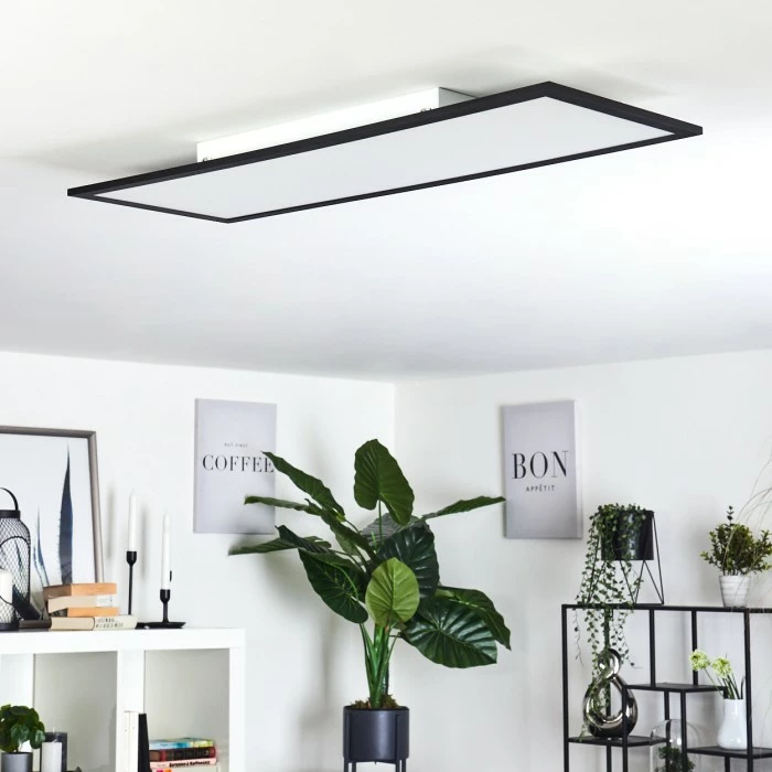 Hofstein Ringuelet Deckenpanel LED Weiß, 1-flammig, Fernbedienung 10 Hofstein Ringuelet Deckenpanel LED Weiß, 1-flammig, Fernbedienung – Bild 10