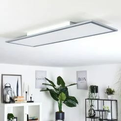 Hofstein Ringuelet Deckenpanel LED Weiß, 1-flammig, Fernbedienung 14 Hofstein Ringuelet Deckenpanel LED Weiß, 1-flammig, Fernbedienung -LED Leuchten Verkäufe ringuelet deckenpanel h3562611 4