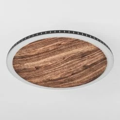 Hofstein Rocha Deckenleuchte LED Schwarz, Braun, Holzoptik, 1-flammig -LED Leuchten Verkäufe rocha deckenleuchte h3459706 7