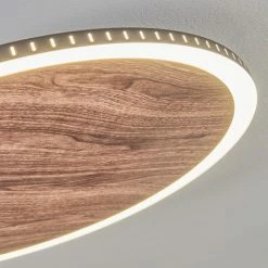 Hofstein Rocha Deckenleuchte LED Schwarz, Braun, Holzoptik, 1-flammig -LED Leuchten Verkäufe rocha deckenleuchte h3459867 5