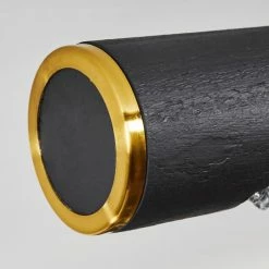 Hofstein Rodeche Deckenleuchte LED Messing, Schwarz, 1-flammig -LED Leuchten Verkäufe rodeche deckenleuchte h3436806 2