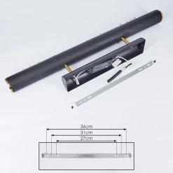 Hofstein Rodeche Deckenleuchte LED Messing, Schwarz, 1-flammig -LED Leuchten Verkäufe rodeche deckenleuchte h3436806 4