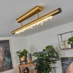 Hofstein Rodeche Deckenleuchte LED Messing, 1-flammig 18 Hofstein Rodeche Deckenleuchte LED Messing, 1-flammig -LED Leuchten Verkäufe rodeche deckenleuchte h3550915 8