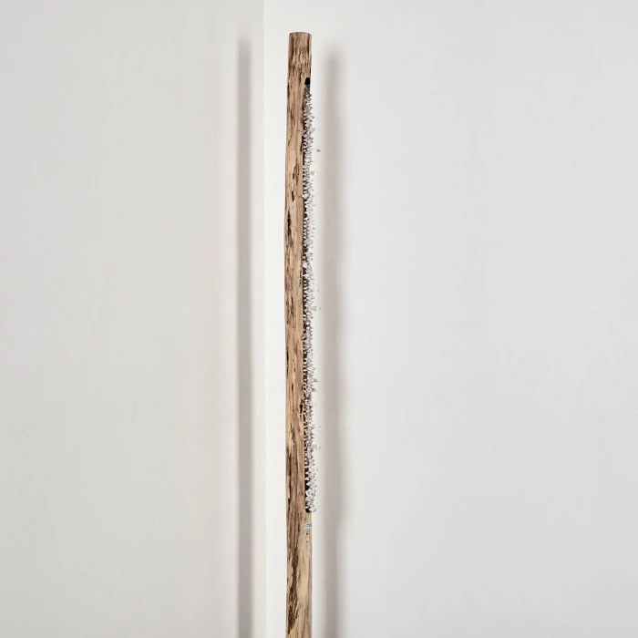 Hofstein Rodeche Stehleuchte LED Schwarz, Holz hell, 1-flammig 9 Hofstein Rodeche Stehleuchte LED Schwarz, Holz hell, 1-flammig – Bild 9