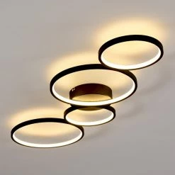 Hofstein Rodekro Deckenleuchte LED Schwarz, 1-flammig 42 Hofstein Rodekro Deckenleuchte LED Schwarz, 1-flammig -LED Leuchten Verkäufe rodekro deckenleuchte h3307656 20