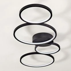 Hofstein Rodekro Deckenleuchte LED Schwarz, 1-flammig 29 Hofstein Rodekro Deckenleuchte LED Schwarz, 1-flammig -LED Leuchten Verkäufe rodekro deckenleuchte h3307656 7