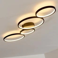 Hofstein Rodekro Deckenleuchte LED Schwarz, 1-flammig 30 Hofstein Rodekro Deckenleuchte LED Schwarz, 1-flammig -LED Leuchten Verkäufe rodekro deckenleuchte h3307656 8