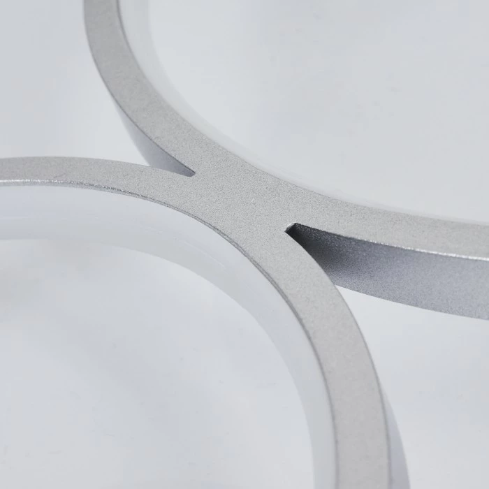 Hofstein Rodekro Deckenleuchte LED Nickel-Matt, 4-flammig 3 Hofstein Rodekro Deckenleuchte LED Nickel-Matt, 4-flammig – Bild 3