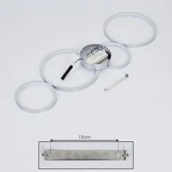 Hofstein Rodekro Deckenleuchte LED Nickel-Matt, 4-flammig 17 Hofstein Rodekro Deckenleuchte LED Nickel-Matt, 4-flammig -LED Leuchten Verkäufe rodekro deckenleuchte h3374368 4