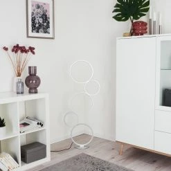 Hofstein Rodekro Stehleuchte LED Silber, 1-flammig 27 Hofstein Rodekro Stehleuchte LED Silber, 1-flammig -LED Leuchten Verkäufe rodekro stehleuchte h3374917 10