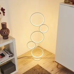 Hofstein Rodekro Stehleuchte LED Silber, 1-flammig 25 Hofstein Rodekro Stehleuchte LED Silber, 1-flammig -LED Leuchten Verkäufe rodekro stehleuchte h3374917 8