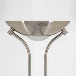 Hofstein Rom Deckenfluter LED Nickel-Matt, 2-flammig -LED Leuchten Verkäufe rom deckenfluter 8500 4