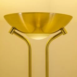 Hofstein Rom Deckenfluter LED Messing, 2-flammig 32 Hofstein Rom Deckenfluter LED Messing, 2-flammig -LED Leuchten Verkäufe rom deckenfluter 8501 13