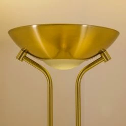 Hofstein Rom Deckenfluter LED Messing, 2-flammig 33 Hofstein Rom Deckenfluter LED Messing, 2-flammig -LED Leuchten Verkäufe rom deckenfluter 8501 14