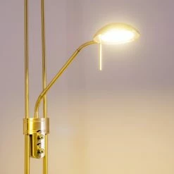 Hofstein Rom Deckenfluter LED Messing, 2-flammig 26 Hofstein Rom Deckenfluter LED Messing, 2-flammig -LED Leuchten Verkäufe rom deckenfluter 8501 7