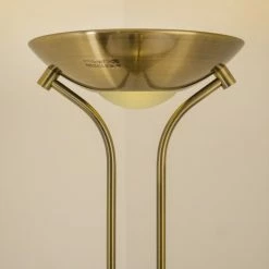 Hofstein Rom Deckenfluter LED Altmessing, 2-flammig 39 Hofstein Rom Deckenfluter LED Altmessing, 2-flammig -LED Leuchten Verkäufe rom deckenfluter 8505 17