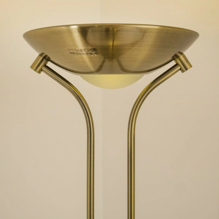 Hofstein Rom Deckenfluter LED Altmessing, 2-flammig 18 Hofstein Rom Deckenfluter LED Altmessing, 2-flammig – Bild 18