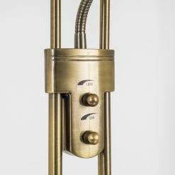 Hofstein Rom Deckenfluter LED Altmessing, 2-flammig 43 Hofstein Rom Deckenfluter LED Altmessing, 2-flammig -LED Leuchten Verkäufe rom deckenfluter 8505 21