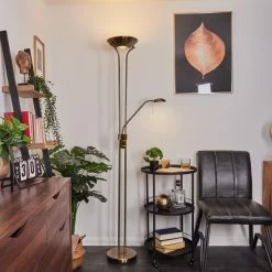 Hofstein Rom Deckenfluter LED Messing, 2-flammig 16 Hofstein Rom Deckenfluter LED Messing, 2-flammig -LED Leuchten Verkäufe rom deckenfluter h3551868 6