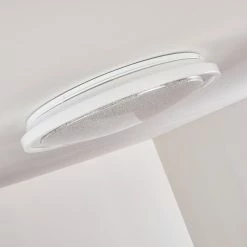 Hofstein Rufi Deckenleuchte LED Weiß, 1-flammig, Fernbedienung -LED Leuchten Verkäufe rufi deckenleuchte h3296288 do1 11