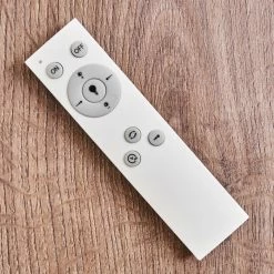 Hofstein Rufi Deckenleuchte LED Weiß, 1-flammig, Fernbedienung -LED Leuchten Verkäufe rufi deckenleuchte h3296288 do1 17