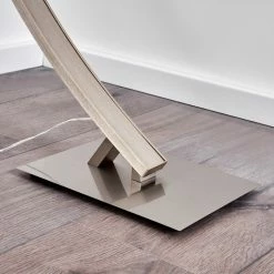 Hofstein Ruswil Bogenlampe LED Nickel-Matt, 1-flammig -LED Leuchten Verkäufe ruswil bogenlampe h3295663 do1 15