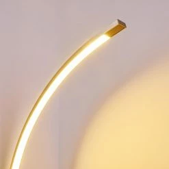 Hofstein Ruswil Bogenlampe LED Nickel-Matt, 1-flammig -LED Leuchten Verkäufe ruswil bogenlampe h3295663 do1 19