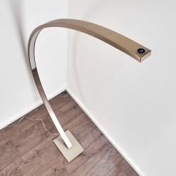 Hofstein Ruswil Bogenlampe LED Nickel-Matt, 1-flammig -LED Leuchten Verkäufe ruswil bogenlampe h3295663 do1 7